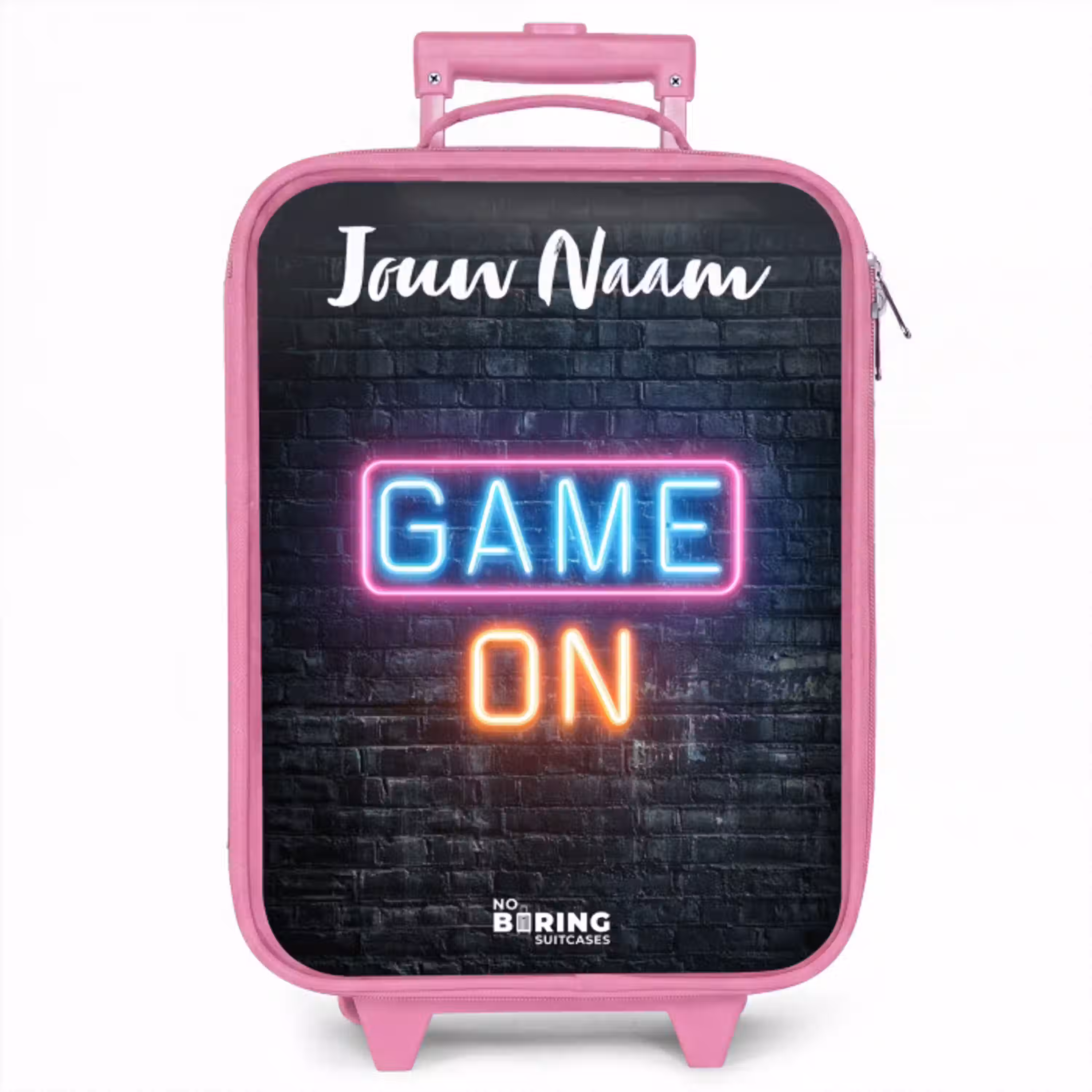Game - Neon - Muur Kinderkoffer - Roze klein -zzz_website3d