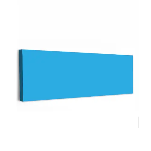Blauw - Licht - Kleuren canvas 2cm klein 828 -z3d