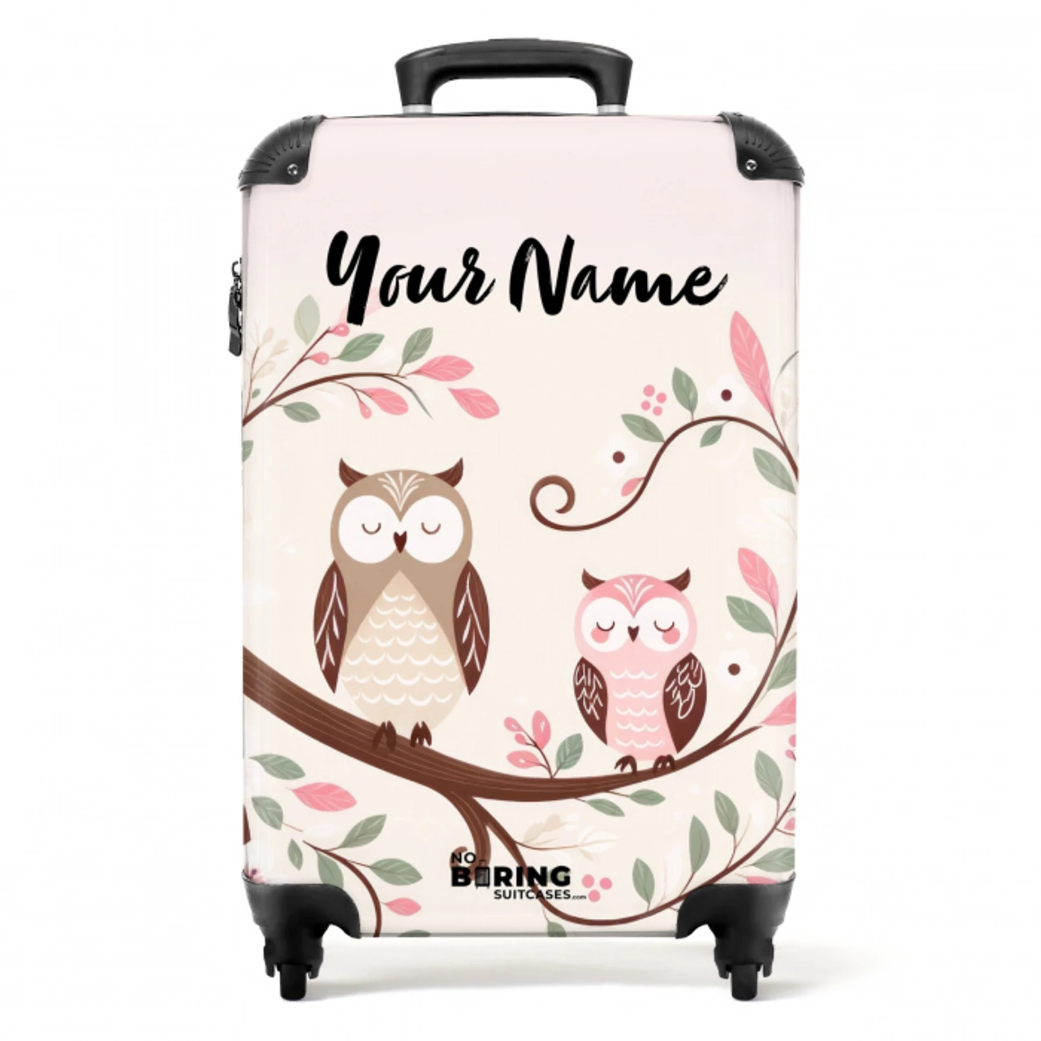 Slome slaapuiltjes NBS - Handbagage koffer - Kinderen Unisex middel -productfoto_recht