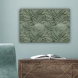 Bladeren - Textuur - Groen canvas 2cm klein 34 -sfeer4