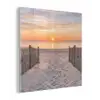 Zonsondergang - Strand - Zand plexiglas 5mm klein -z3d