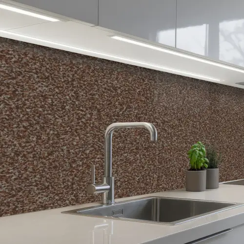 Ruw - Roest - Donkerbruin keuken achterwand 2 middel 871 -3d_schuin
