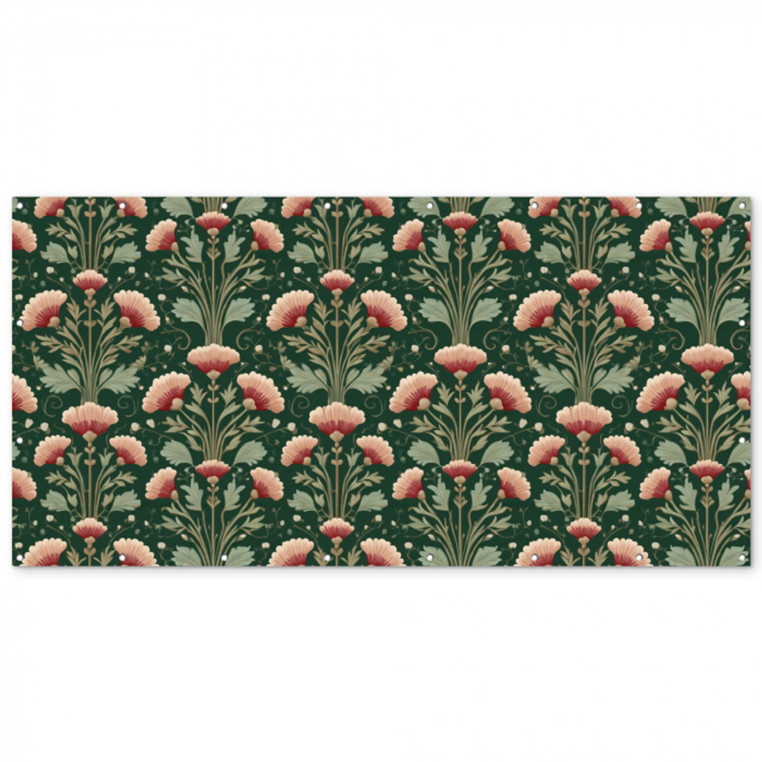 Patroon - Botanisch - Kleurrijk Balkonbeschermer Duitsland klein 596 -zz_3d