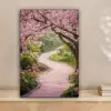 Kersenbloesem - Natuur - Sakura - Pad - Japanse tuin canvas 2cm klein -sfeer1