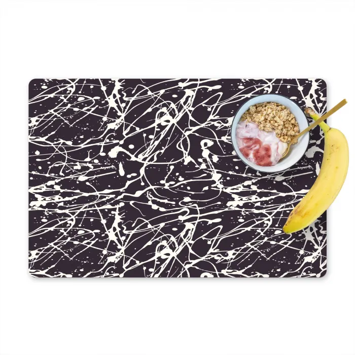 Spat - Waterverf - Wit Placemat vinyl groot 368 -zzzproduct_Kitchenyeah-website