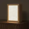 Crèmebeige - Marmer - Aders Light Box met kabel (Tafellamp) klein 925 -z3d_website