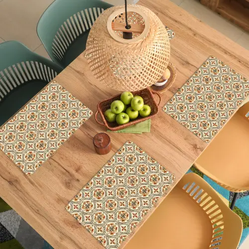 Elegant - Antiek - Kleurrijk Placemat vinyl groot 368 -zzsfeer5_Kitchenyeah-website