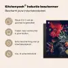Herfstige Bloemenpracht Inductie beschermer vinyl 3mm middel -zzzzzzusp-haakje_NL