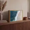 Strand - Zee - Golven Light Box met batterij (Wandlamp) middel -sfeer2
