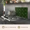 Sierlijk - Bloemen - Groen keuken achterwand spatscherm klein 900 -usp_NL