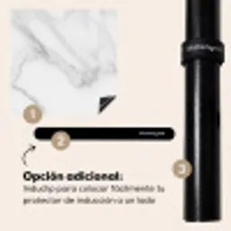 Wit Marmeren Zen Inductie beschermer vinyl 3mm middel -zzzzzzz-induclip_ES