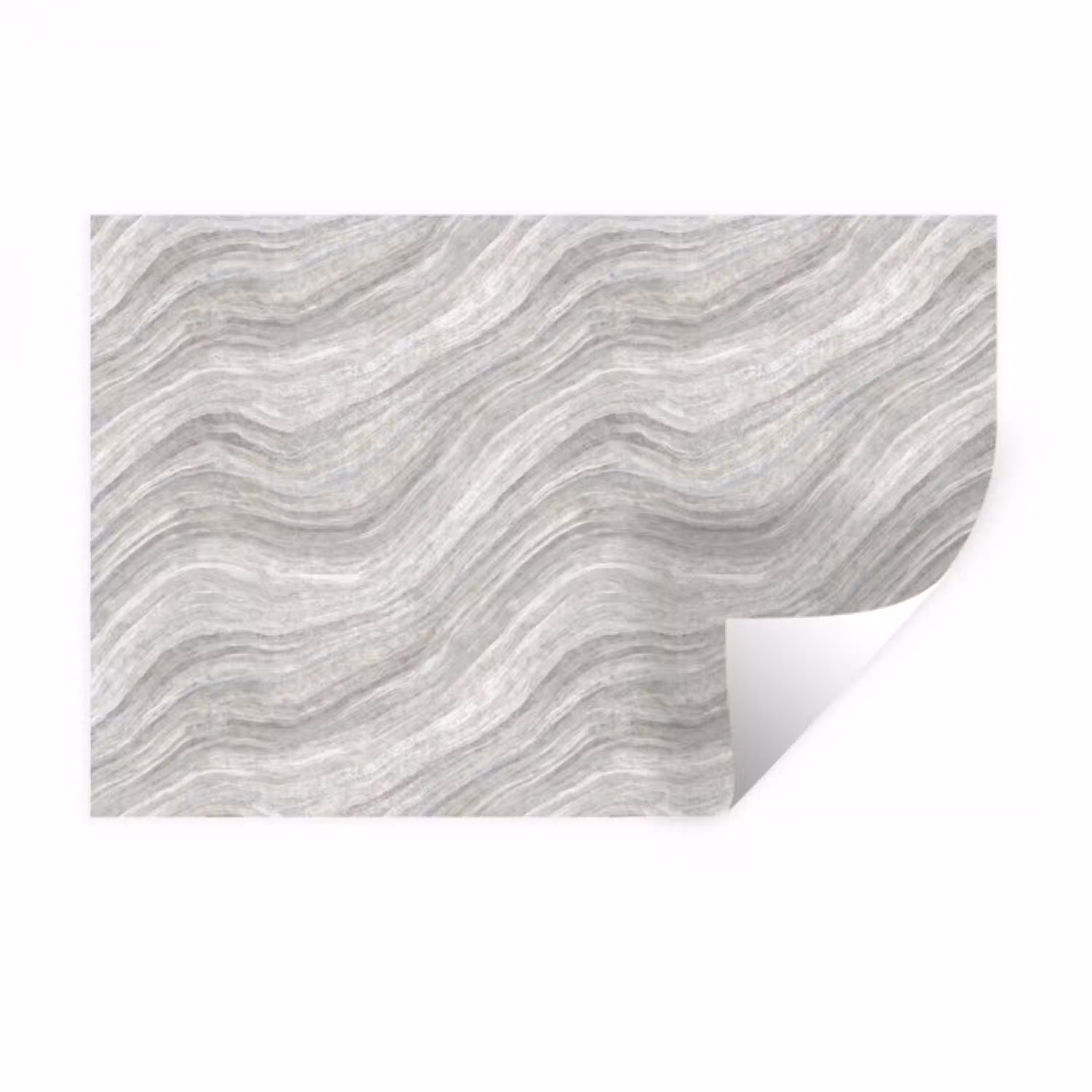 Patroon - Helder - Wit - Grijs Muursticker klein 286 -3d
