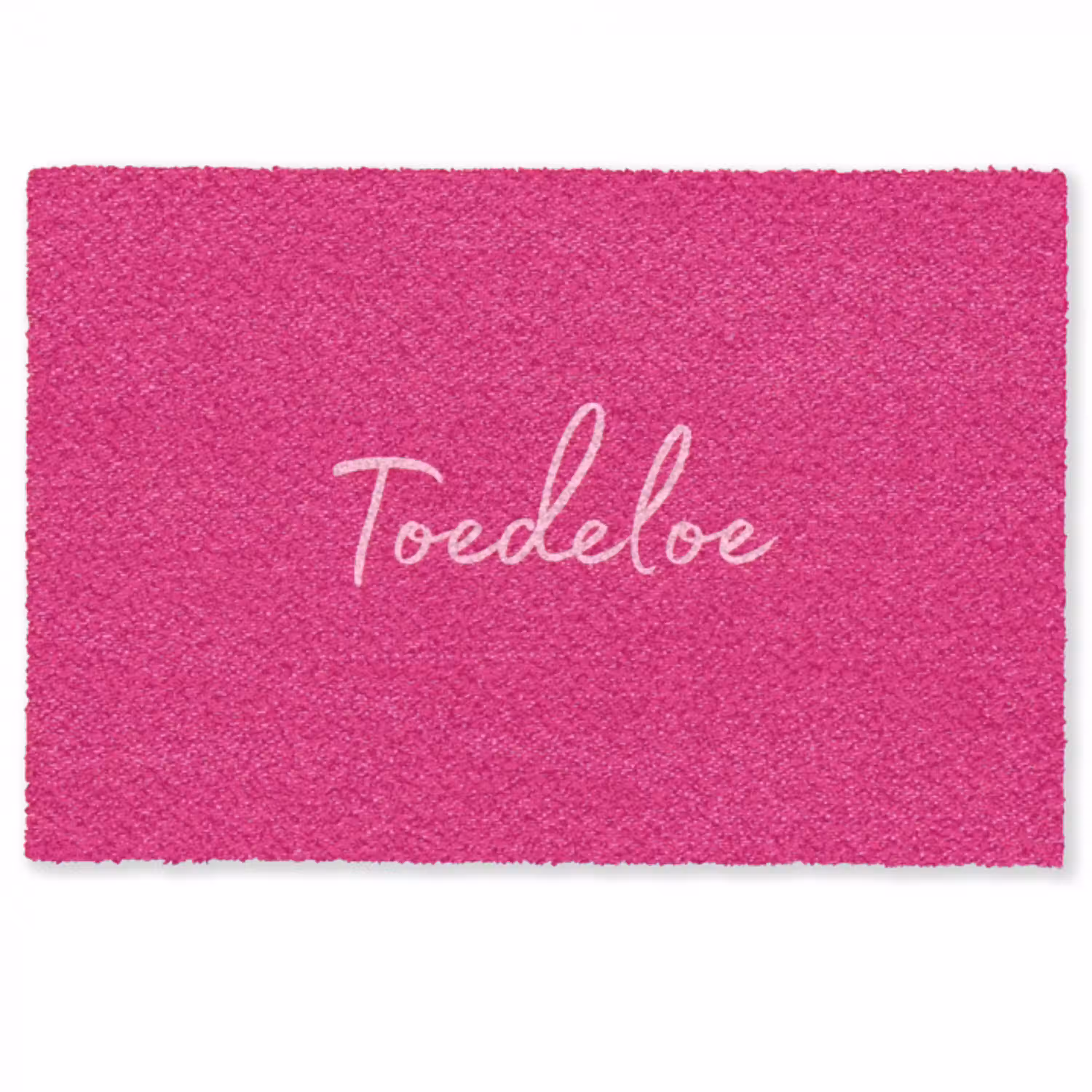 Toedeloe - Roze Deurmat klein -zkaufland3d