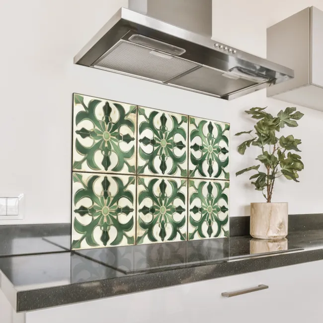 Spritzschutz Küche - Interieur - Keramik - Dekoration - Spanisch