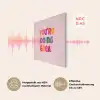 You're doing great - Roze - Kleurrijk PET vilt klein -USP_DE
