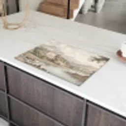 Landhuis - Rivier - Vee Inductie beschermer vinyl 3mm klein -sfeer8