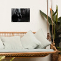 Bokshandschoenen - Muur - Duister - Zwart tuinposter los doek klein -sfeer7