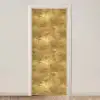 Industrieel - Textuur - Goud deurposter klein 289 -3d_beige