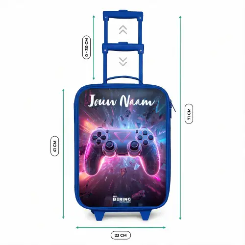 Controller - Neon - Game Kinderkoffer - Blauw klein -productfoto_formaten