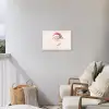 Kerstman - Kerst - Quote - Beige Tuinposter op houten frame 2 cm dik klein -sfeer1