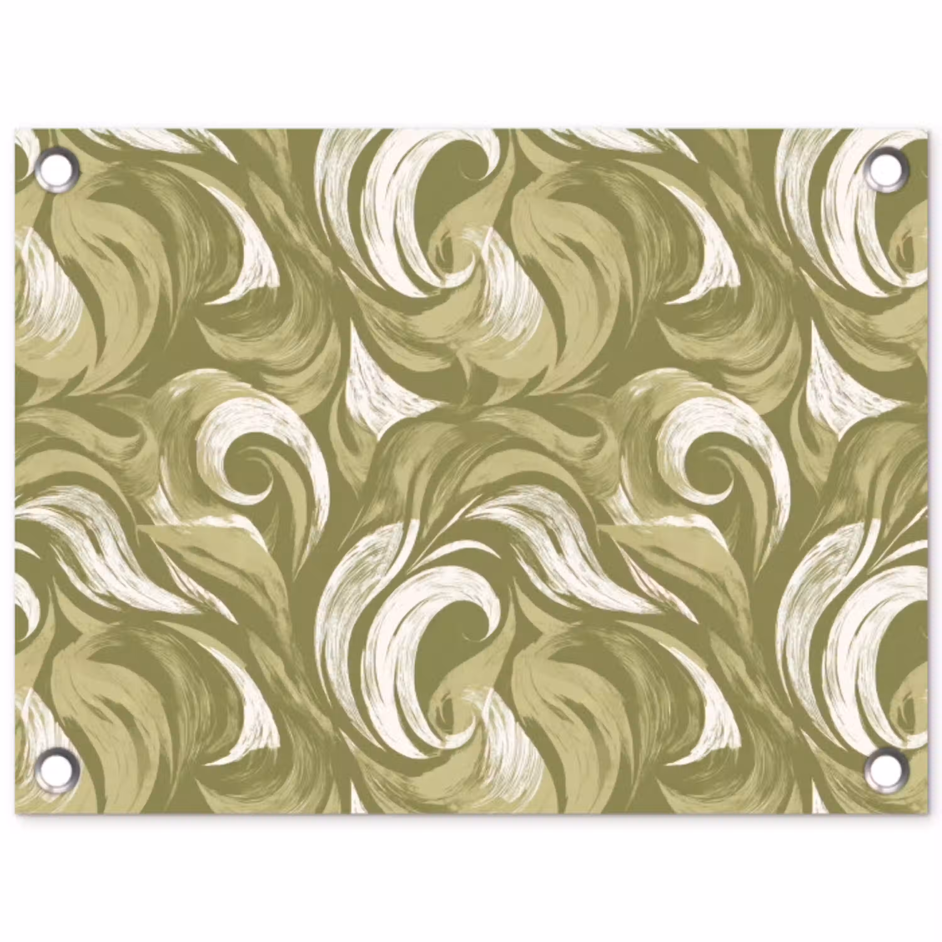 Abstract - Textuur - Groen tuinposter los doek klein 239 -3d
