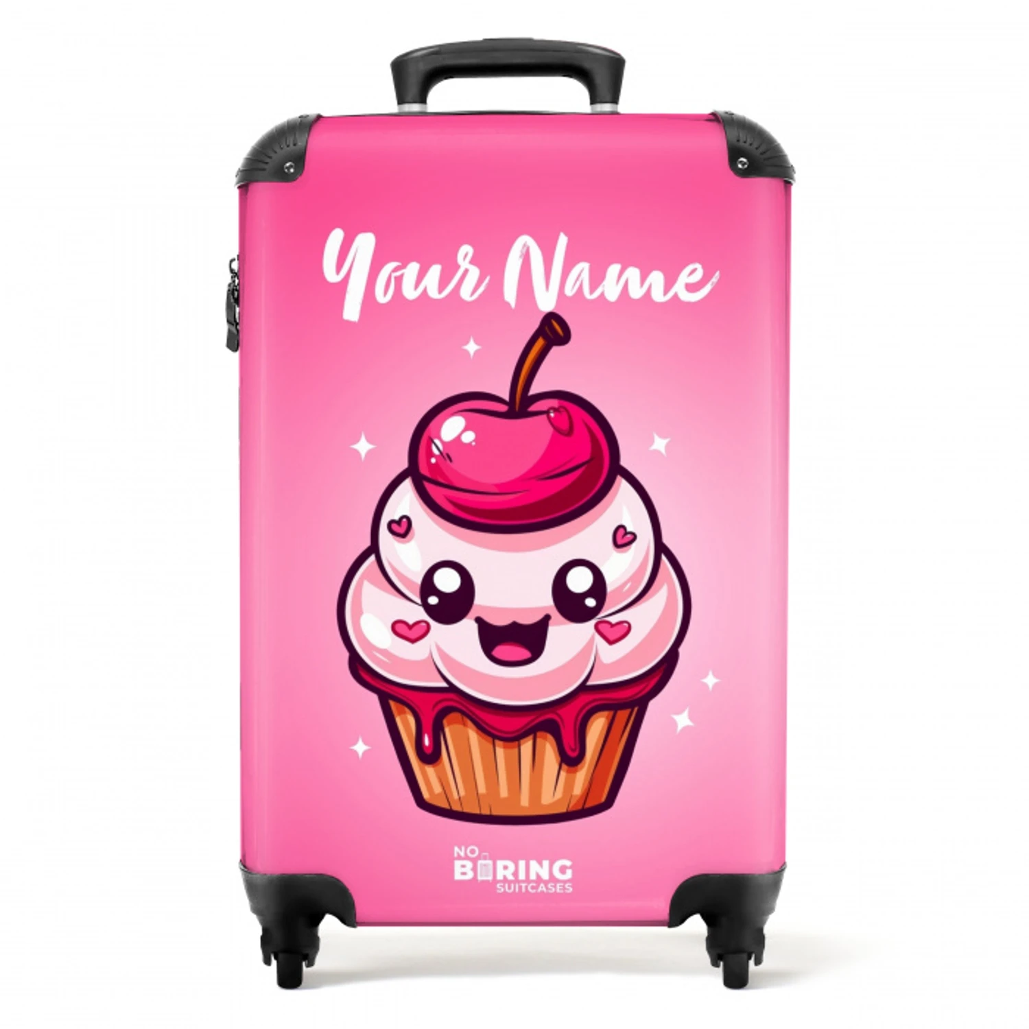 Carrie cupcake NBS - Handbagage koffer - Kinderen Unisex middel -productfoto_recht