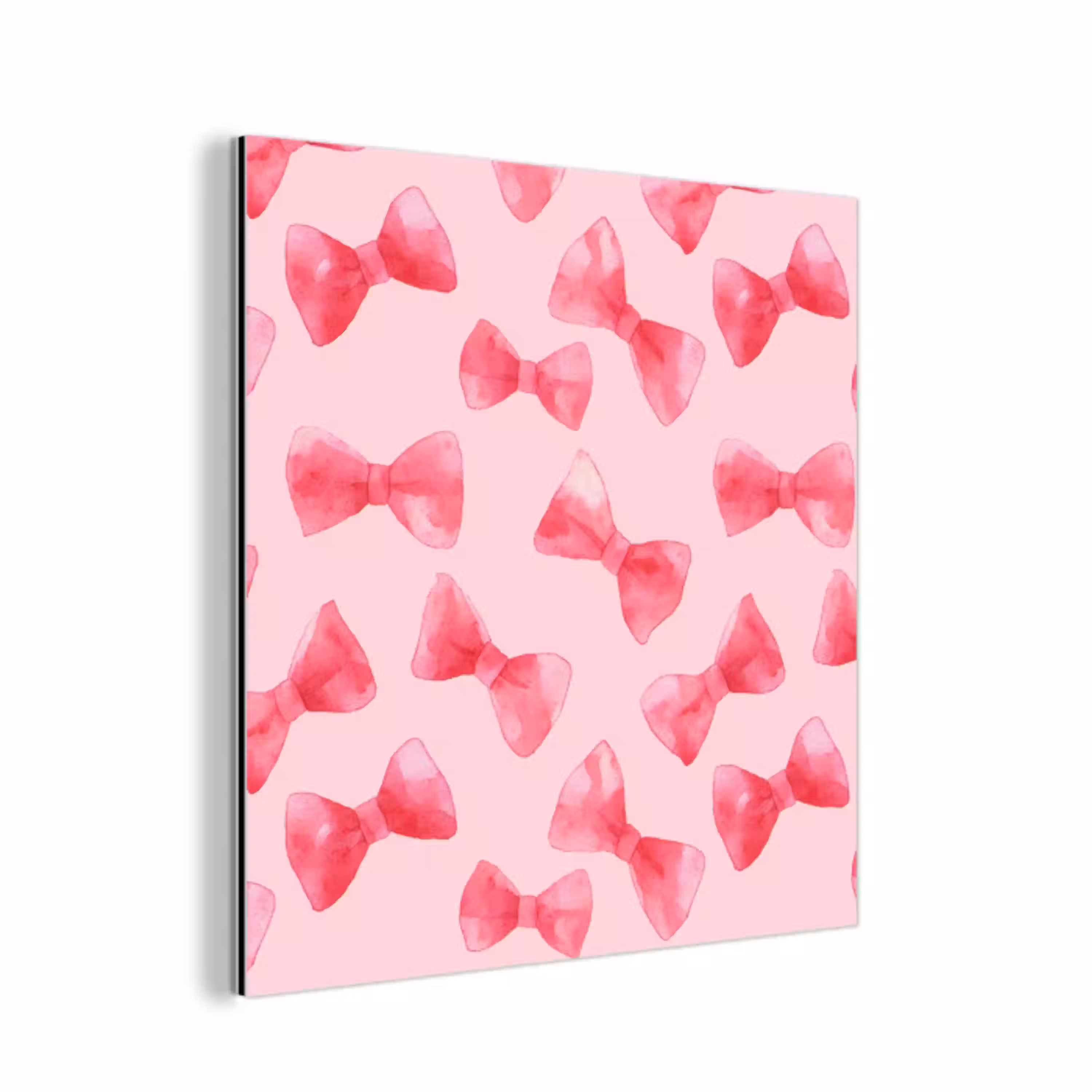 Strikken - Aquarel - Roze aluminium wit klein 46 -3d