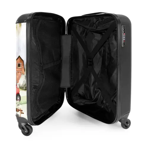 Boerderij belevenis NBS - Handbagage koffer - Unisex middel -binnenkant