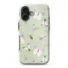 Vlinders - Insecten - Groen - Kleurrijk Toughcase MagSafe Apple iPhone 17 klein -3d