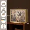 Kimono - Vrouw - kersenbomen Light Box met batterij (Wandlamp) middel -USP_websiteoverzichtNL