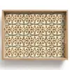 Siertegel - Patroon - Bruin Dienblad Rechthoek middel 911 -z3d_shopping