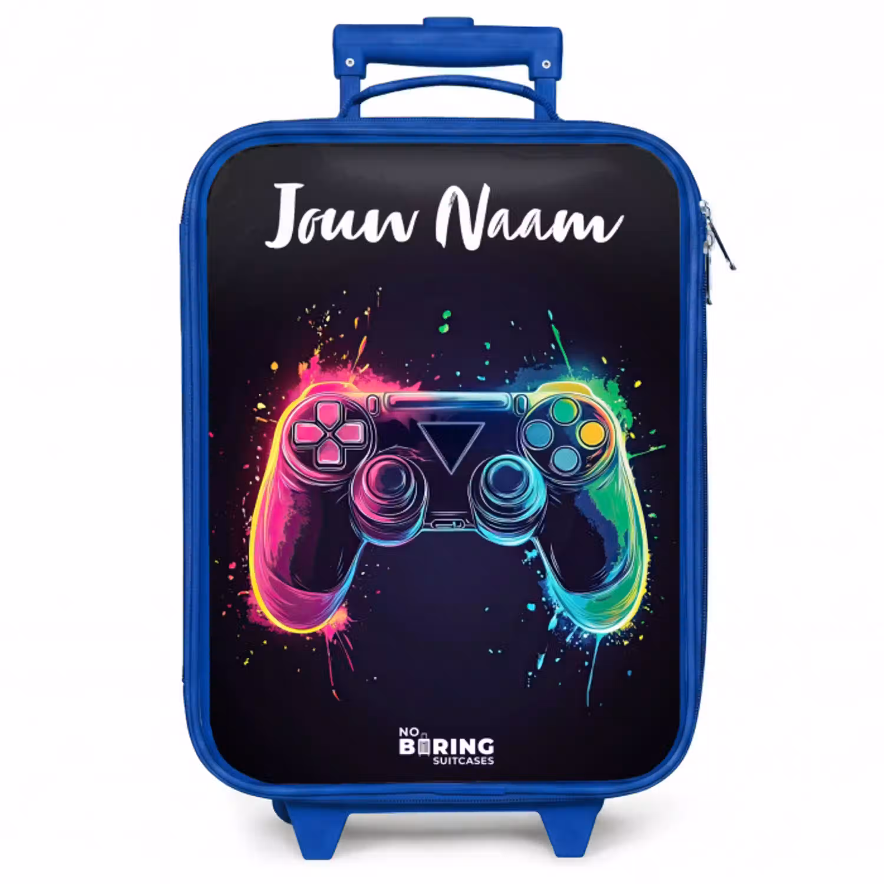 Neon - Controller - Verfspatten - Game Kinderkoffer - Blauw klein -zzz_website3d