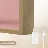 Kauwgom - Retro - Snoep - Roze Light Box met batterij (Wandlamp) middel -USP_websiteoplaadbaarNL