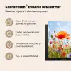 Zomerdans van Klaprozen en Korenbloemen Inductie beschermer vinyl 3mm middel -zzzzzzusp-haakje_NL