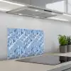 Vloeiend - Olie - Verf - Texturen keuken achterwand spatscherm klein 900 -3d_schuin