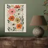 Veldbloemen - Stengels - Blaadjes - Groen PET vilt klein -sfeer2