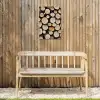 Hout - Boomstammen - Textuur Tuinposter op houten frame 2 cm dik klein -sfeer4