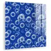 Bubbels - Patroon - Blauw plexiglas 5mm klein -zzzproduct_nieuw