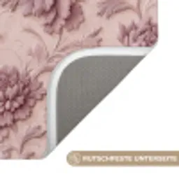 Reliëf - Pioenrozen - Roze Badmat klein 997 -USP_AntislipDE