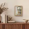 Boeddha - Houtlook - Modern - Industrieel Light Box met kabel (Tafellamp) klein -sfeer2