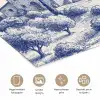 Rustiek - Landgoed - Blauw poster papier klein -closeup_NL