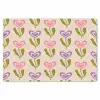 Bloemen - Hartjes - Patroon Placemat vinyl groot 368 -zzsfeer1_Kitchenyeah-website