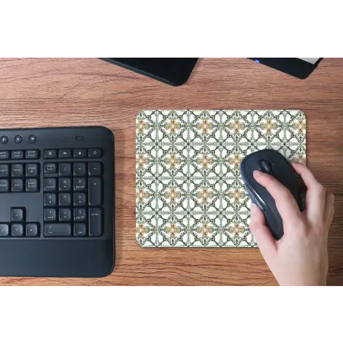 Floraal - Verweerd - Keurrijk muismat rubber klein 262 -toetsenbord