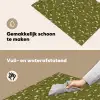 Landelijk - Bloemen -  Groen Inductie beschemer met haakjes klein 777 -ky-schoon-nl