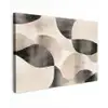 Grillige vormen - Subtiele overgangen - Dynamisch canvas 2cm klein -z3d