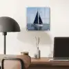 Zeilboot - Zee - Blauw plexiglas 5mm klein -sfeer6