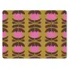 Abstract - Bloemen - Roze muismat rubber klein 262 -3d