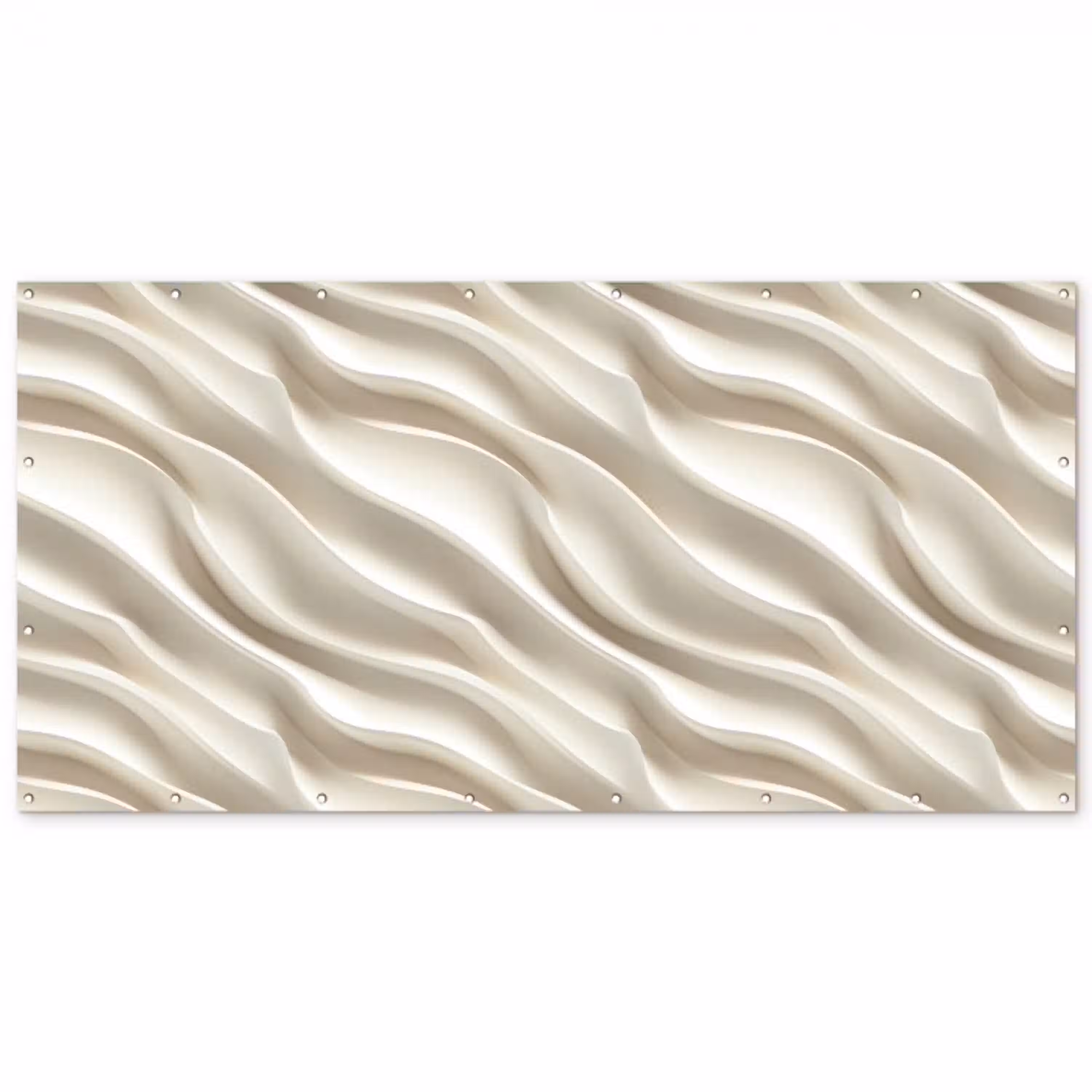 Diagonaal - Golven - Crème Balkonbeschermer Duitsland klein 596 -zz_3d