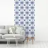 Modern - Patroon - Blauw - Roze fotobehang vinyl groot 64 -woonkamer