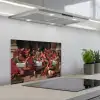 Het laatste avondmaal - Schilderij van Willem Key keuken achterwand spatscherm klein -3d_schuin